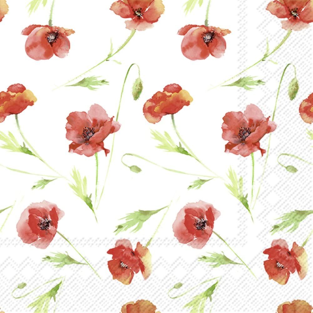 Boston International IHR 3-Ply Paper Napkins, 20-Count Lunch Size, Lena