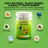 Authentic Biotics Vegan Joint Support  60 Capsules with Calcium, Magnesium, Zinc, Vitamin D3, K2 & Turmeric  Multivitamin for Bone Strength, Muscle Function, Mobility & Flexibility  Men & Women view 4