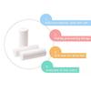 MIBICIRI 15Pcs/5Box Aligner Chewies for Trays Aligner, Chewies for Invisible Braces, Aligners for Orthodontic (White) view 3