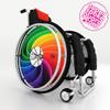 17'' Wheelchair Spoke Guard Protector A-160 (Pair) view 2