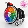 24'' Wheelchair Spoke Guard Protector A-216 (Pair) view 2