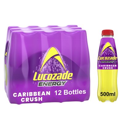 Lucozade Energy Carribbean Crush 12x500ml