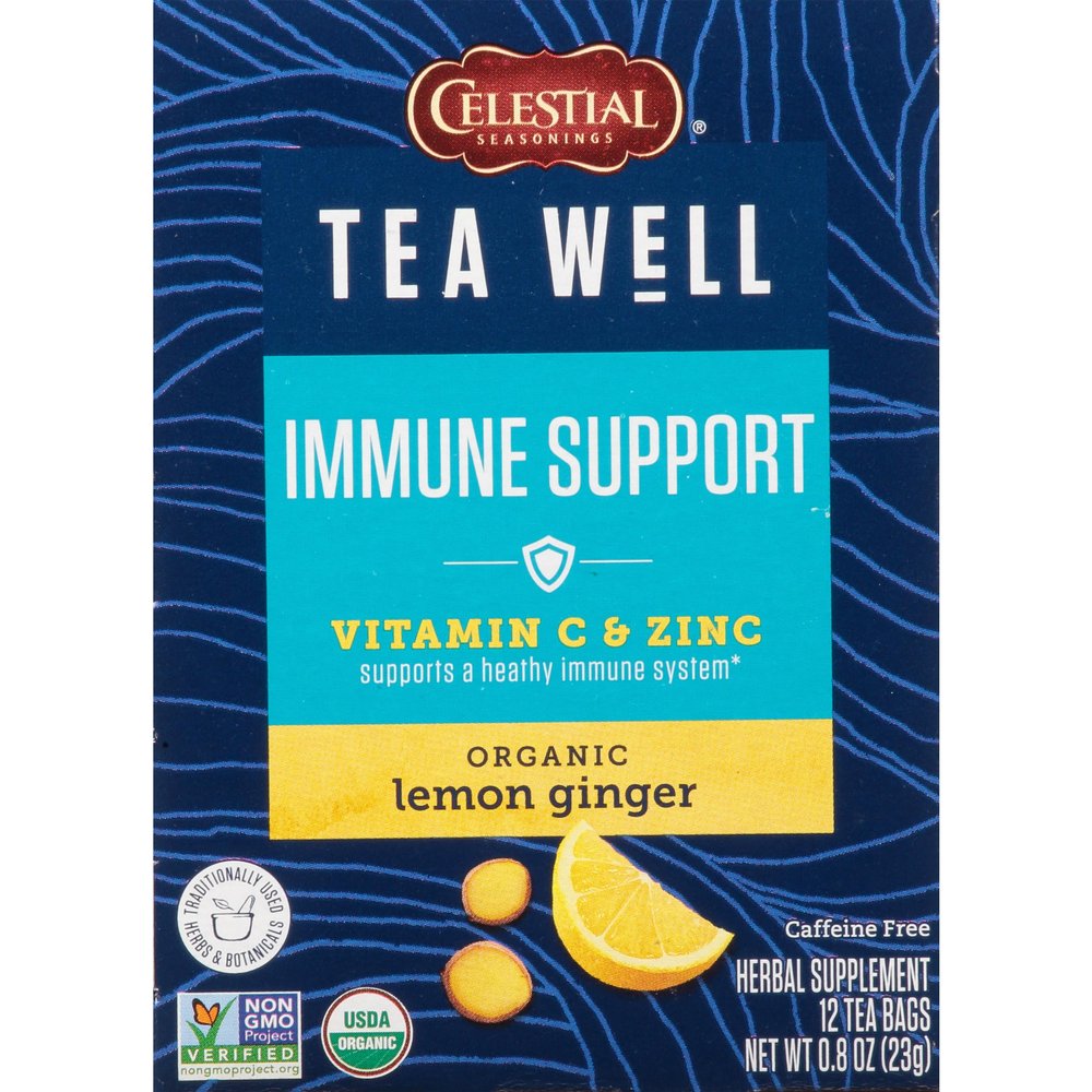 TEAWELL KHRM00387041 Immune Support Tea - 12 Bag