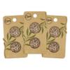 Dritz Round, 23mm, Light Brown, 6 Sustainable Coconut Buttons, 23 mm, 6 Count view 1