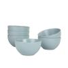 10 Strawberry Street Wazee Matte Cereal Bowl, 5.5"/16oz, Mineral Blue view 1