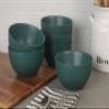 10 Strawberry Street Wazee Matte Cereal Bowl, 5.5"/16oz, Emerald Green view 3