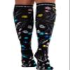 Cherokee Printsupport Women 8-12 mmHg Support Socks, Regular, Breezy Buds view 3