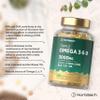 Triple Omega 3 6 9 Capsules 3000mg ALA, LA & OA | 120 Softgels | High Strength EPA & DHA Essential Fatty Acids | Supplement with Fish Oil, Flaxseed & Sunflower Oil | by Horbaach view 2