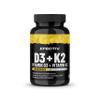 Efectiv Nutrition Vitamin D3 with Vitamin K2 | Supports Immune System, Teeth and Bones | One a Day | 60 Capsules