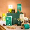 Hug in a Box, with Love Vegan Gift Hamper Basket, Luxury Gourmet Gifts for Women, Men, Couples, with Vegan Chocolate by EDEN & CO view 2