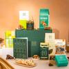 Luxury Vegan Hamper Gift Basket, Luxury Gourmet Gifts for Women, Men, Couples, with Vegan Chocolate by EDEN & CO view 2