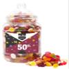 Mr Beez Sweets | 50th Birthday Gift | Jelly Mix | Choice of Classic Retro Sweets Available | 1700 Grams, Large Jar view 1