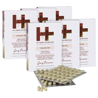 MHD Volume-ISE Biotin Capsules Hair Vitamins | 360 Hair Vitamins for Growth and Hair Loss | Biotin Supplements with Zinc, BVitamins, Collagen & Cysteine | Pack of 360 6 Month Supply