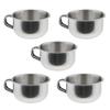 F Fityle 5 Pcs Stainless Steel Shaving Bowl mug and cup for Shaving Brush view 3