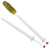Deluxe Pickle Pincher, Set of 2, Pickle Picker Stainless Steel and Plastic - Olive Pepper Grabber view 1