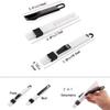 2 Pcs Computer Keyboard Brushes Window Slots Cleaning Brush 2 in 1 Small Gap Vent Keyboard Office Cleaning Mini Dustpan and Brushes (Blue) view 3