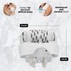 Anakel Home Replacement Hair Removal Head 67030946 Compatible with Braun Silkepil 7 Xpressive Pro and Compatible with Braun Silk Epil 5, White view 4
