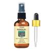 Devprayag Holy Ganga Water from The Origin or Beginning of River Ganga at Devprayag in Amber Glass Bottle with Spray & Dropper - 100ml (3.38oz) view 1