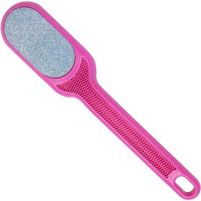 Erlinda Solingen LadyStone Neon Ceramic Foot File Pedicure Tools Hard Skin Callus Remover for Feet and Hands - Natural Foot File Exfoliation to Remove Dead Skin (Pink)