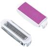 Beurer HL 36 Razor Tips, 2 Shaving Grids with Blades, Exfoliating Accessory, Anti-Allergenic Shaving Grid for Sensitive Skin, Turquoise, for Women view 1