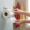 Toilet Paper 1 Roll Polar Friends Penguin Polar Bear Walrus Animals Winter Christmas Gift Item 33 x 33 cm view 2