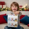 Toilet Paper 1 Roll Polar Friends Penguin Polar Bear Walrus Animals Winter Christmas Gift Item 33 x 33 cm view 3