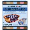 Double Donut Coffee Medium Roast Blueberry Pie Flavored Coffee Pods, 24 Count for Keurig K-Cup Brewers view 1