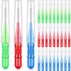 30 Count Interdental Brushes Oral Dental Hygiene Floss Brush Flossing Head Braces Pick Brush Bristle Flossers Braces Tooth Brushes for Cleaning Tooth Cleaning Tool view 1