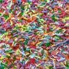 TRTO 300 Gram Edible Sugar Strands Cupcake Sprinkles Cake Decoration Birthday Rainbow With Attractive Looks view 1