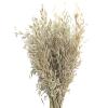 INIFLM 50Pcs Natural Dried Flowers, Dried Oatmeal Flowers Dry Wheat Grass Bouquet Artificial Dried Flowers for Fireplace Home Kitchen Church Table Wedding Home Decor (40-45cm) view 1