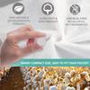BESTCENT Compressed Towel, Camping Wipes, Toilet Paper Sheets, Portable Towels, 8.7 inch x 8 inch Disposable Napkins Mini Magic Coin Tissues(Blue 100PCS) view 2