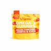 Vegums Omega 3 Gummies for The Whole Family  Vegan DHA & EPA from Algae  Kids & Adults Omega-3 Supplement  Supports Brain, Heart & Eye Health  Natural Fruit Flavor Omega 3 for The Whole Family view 1