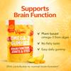 Vegums Omega 3 Gummies for The Whole Family  Vegan DHA & EPA from Algae  Kids & Adults Omega-3 Supplement  Supports Brain, Heart & Eye Health  Natural Fruit Flavor Omega 3 for The Whole Family view 4