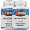 NootroStim Focus & Energy Supplement for Adults Supports Cognitive Function & Mental Clarity 120 UK-Manufactured Pills view 1