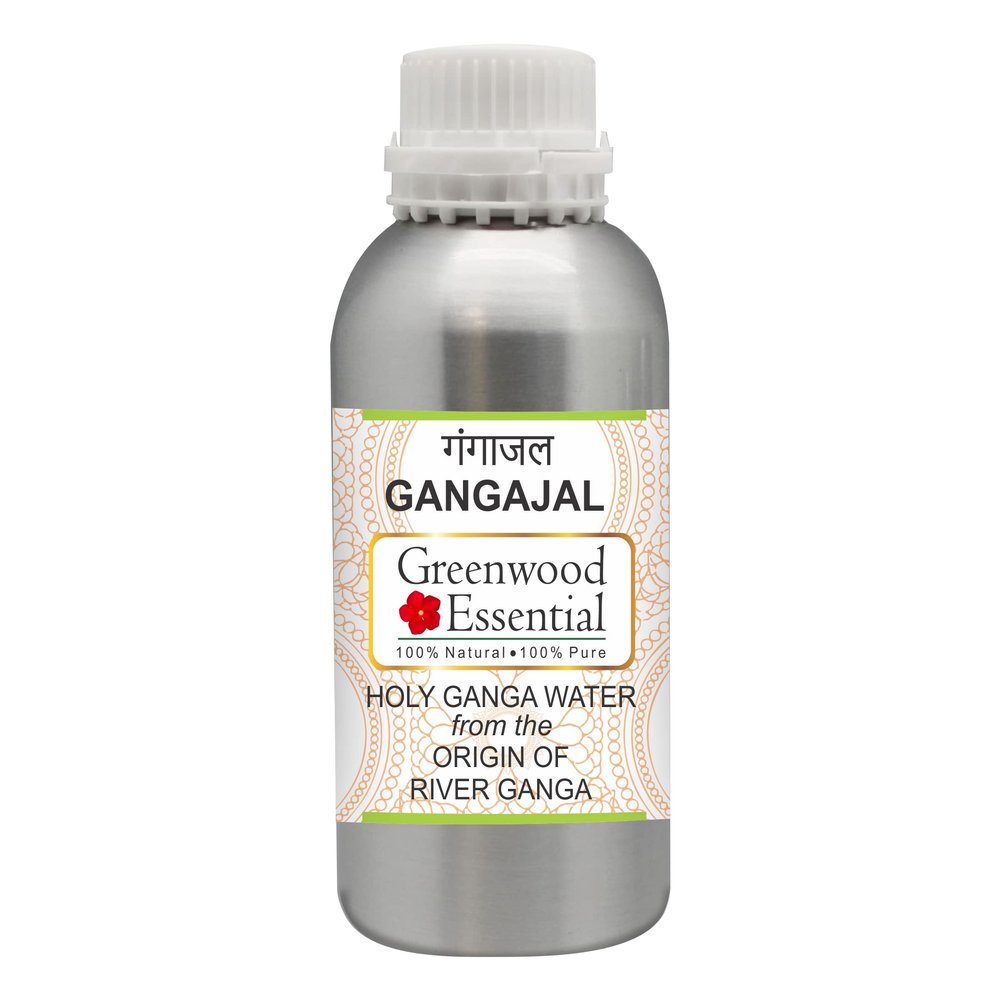 Gangajal Holy Ganga Water from The Beginning of River Ganga at Devprayag in Aluminium Bottle 1250ml
