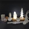 10-25cmNatural Crystal Selenite Rock Tower Lamp Quartz Gypaum Skyscraper Castale Want Point Reiki Healing Home Decor Specimen Healing Crystal Stone (Color : 5pcs10cm) view 2