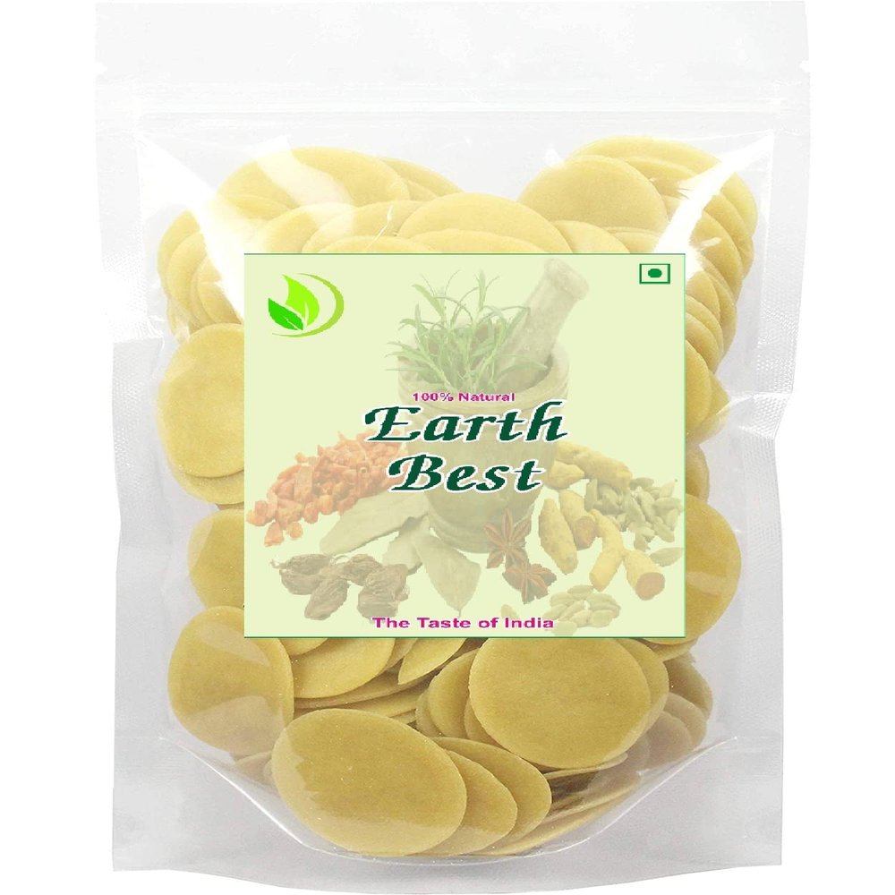 Earth Best Ready to Fry Dry Golgappa/Panipuri/Oval Papad,500g
