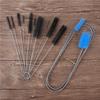 11pcs Cleaning Brushes Flexible Sink Overflow Drain Unblocker Steel Bathroom Shower Cleaner Hair Removal Cleaner Kitchen Tools view 3