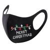 5PCS Unisex Adult Protective_Cover_Mask_Face For Christmas Colorful Washable Reusable Ice Silk Sequins Rhinestone Design (E) view 3