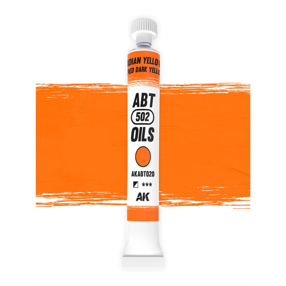 Abteilung 502 Oil Color ABT020 Faded Dark Yellow (20ml Tube)
