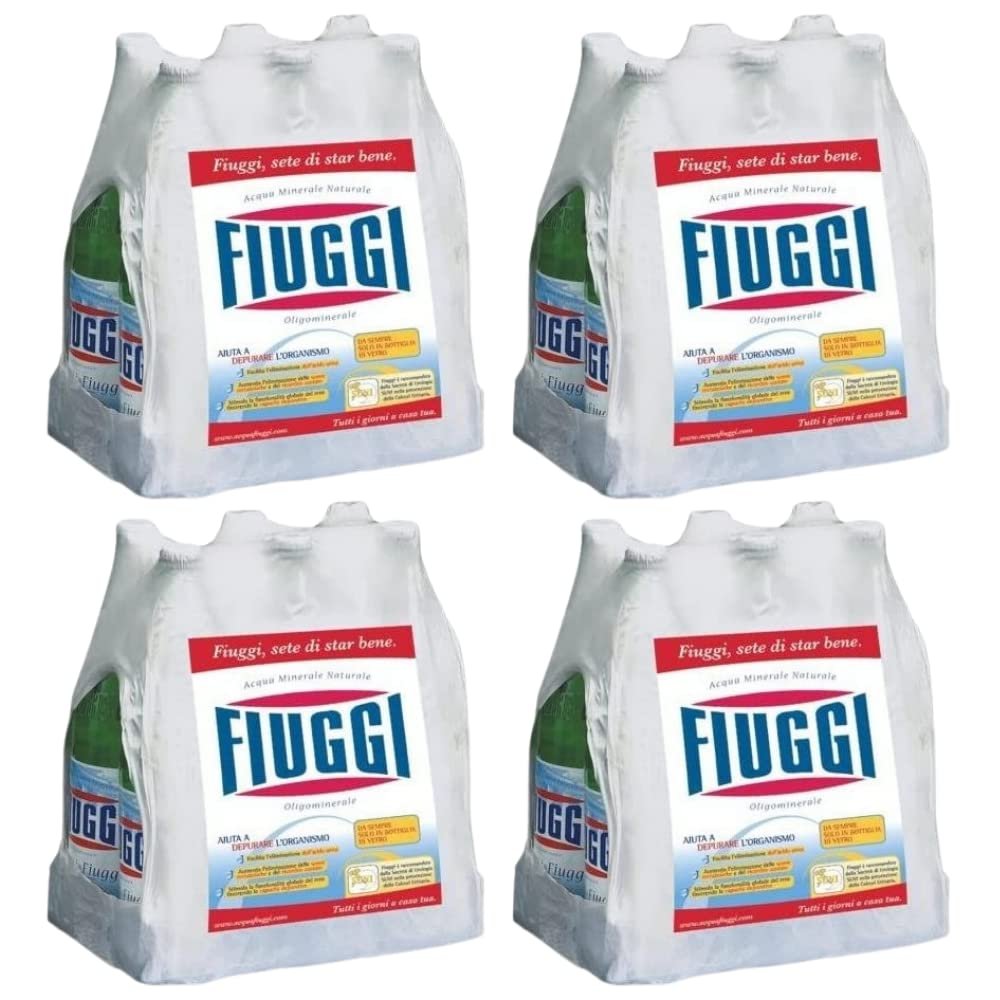 Acqua Fiuggi Naturale 24 Bottiglie Vetro Da 1 Litro