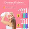 2Pcs-Pack Perineal Bottle for Postpartum Care - 300ml Portable Bidet for Travel with Water Seal Cap Angled Spout for Post Partum Pain Relief. Postpartum Essentials with Storage Bag,Blue+Pink view 2