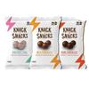 Knack Snacks Crunchy Protein Balls | Snack Pack | 3 x 34g Bags | 12-14g Protein Per Bag | Lower Sugar & Naturally Gluten Free Crunchy Chocolate Snack | Includes 3 Delicious Flavours view 1