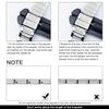 Jeroot Magnetic Bracelet Made of Titanium, Magnetic Bracelet for Men, Adjustable Wristband with Removal Tool Jewelry Gift Box (3500 Gauss) view 4