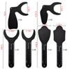 6 Pcs Dental Photography Contraster, 6 Size Black Background Board Dental Photo Contrast Kit, for Palatal Photo Contrast view 2