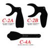 6 Pcs Dental Photography Contraster, 6 Size Black Background Board Dental Photo Contrast Kit, for Palatal Photo Contrast view 4