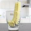 1pc 40cm Durable Yellow Long Cleaning Brush Handle Spiral-shaped Bottle Brush Bottle Brush Comfort Grip Easy to Clean Corners view 4