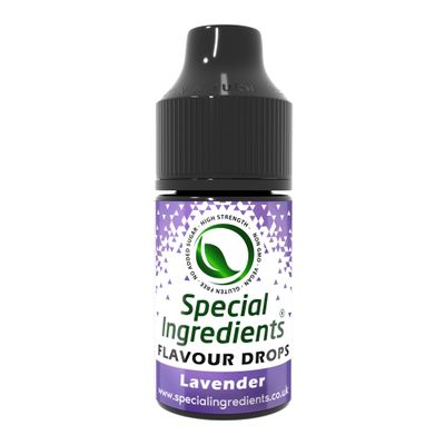 Lavender Flavour Drop 30ml Highly Concentrated Versatile Food Flavouring - Vegan, Non GMO, Gluten Free