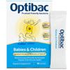 Optibac Probiotics Babies & Children - Kids Probiotic + Vitamin D for Immune Support - Most Trusted by Parents - 60 Sachets view 1