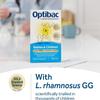 Optibac Probiotics Babies & Children - Kids Probiotic + Vitamin D for Immune Support - Most Trusted by Parents - 60 Sachets view 3